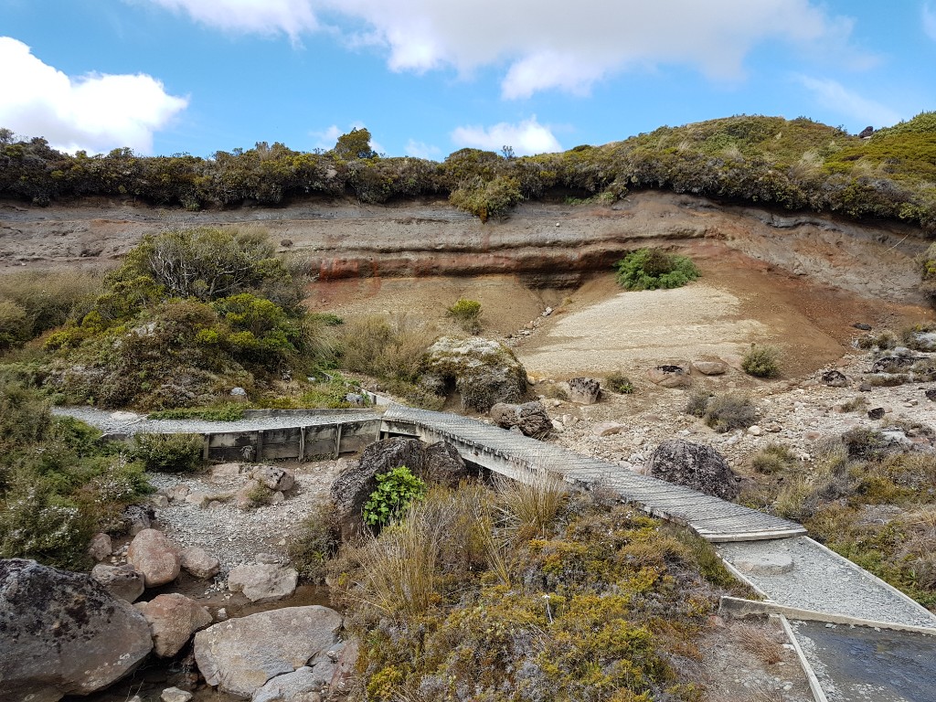 Steg im Tongariro Nationalpark