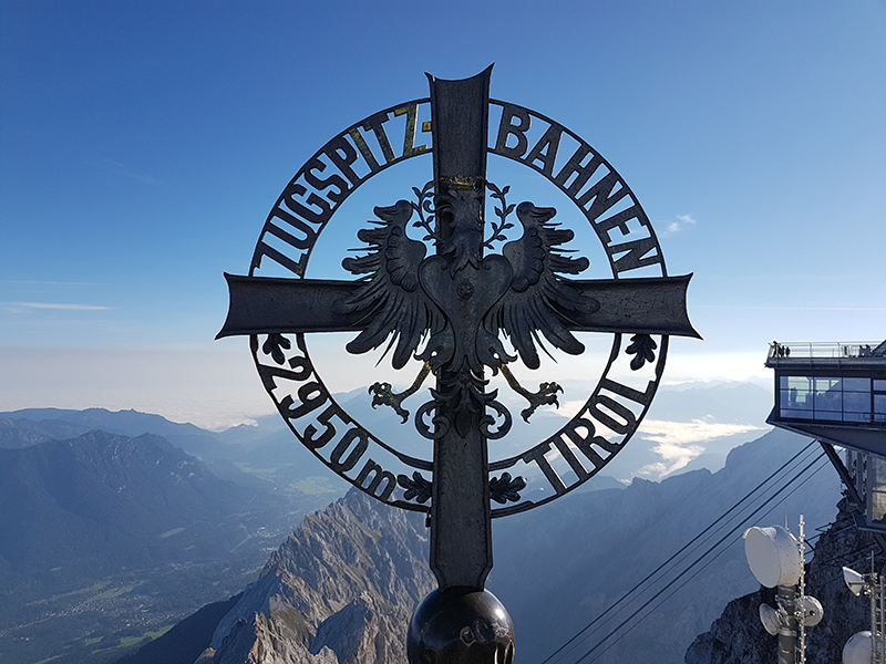 Kreuz auf der Tiroler Seite