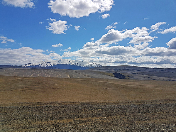 Blick in Richtung Hekla