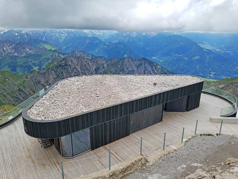 Bergrestaurant auf dem Nebelhorn
