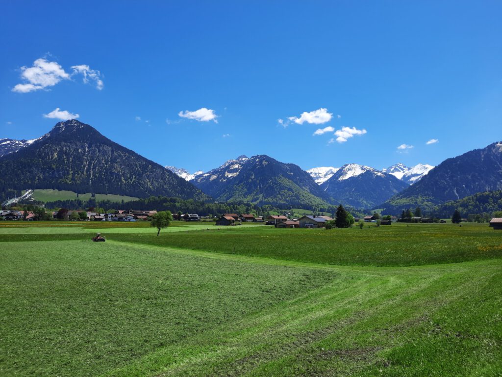 Allgäuer Alpen bei Oberstdorf